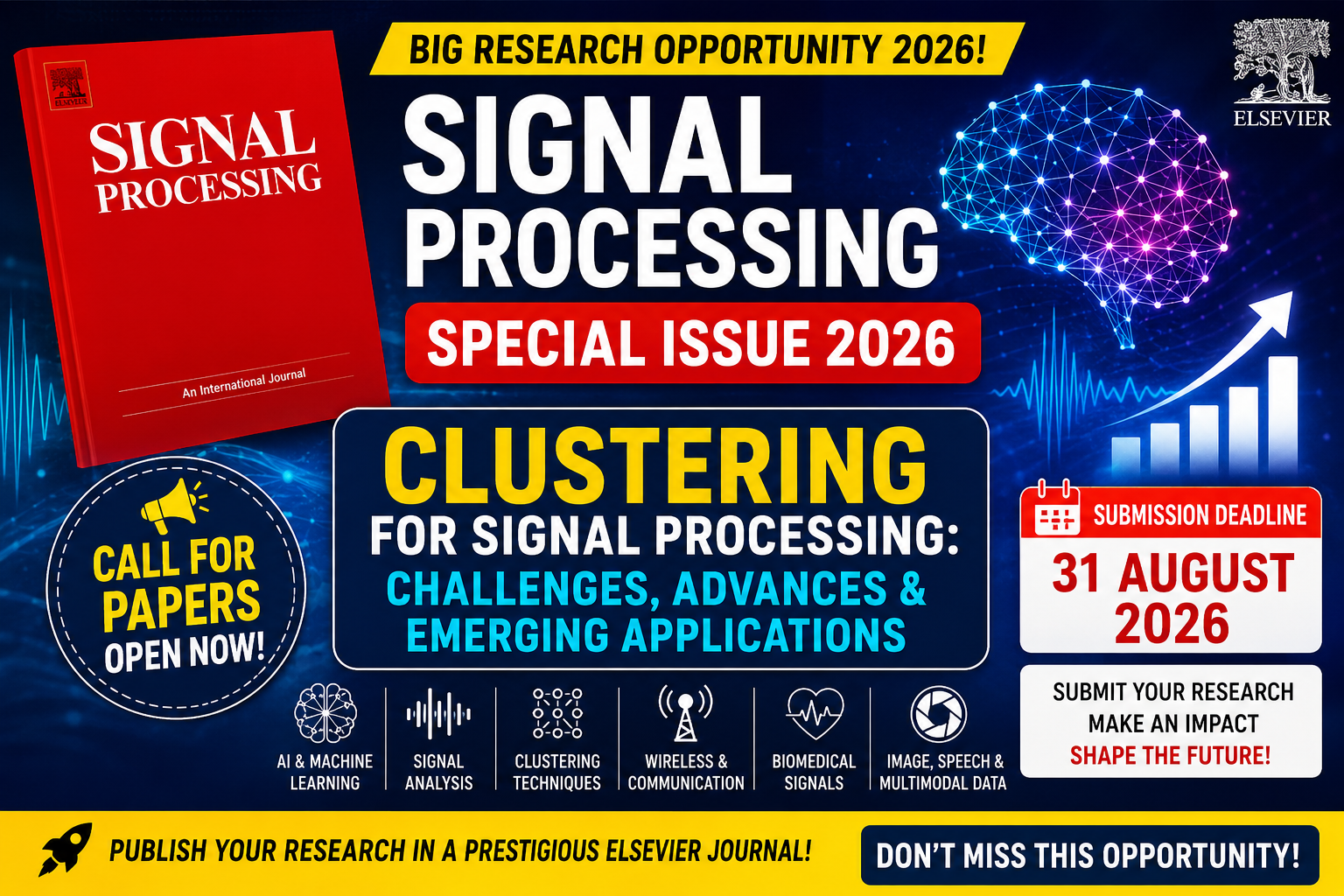 Signal Processing Special Issue 2026: A Massive Opportunity for AI ...