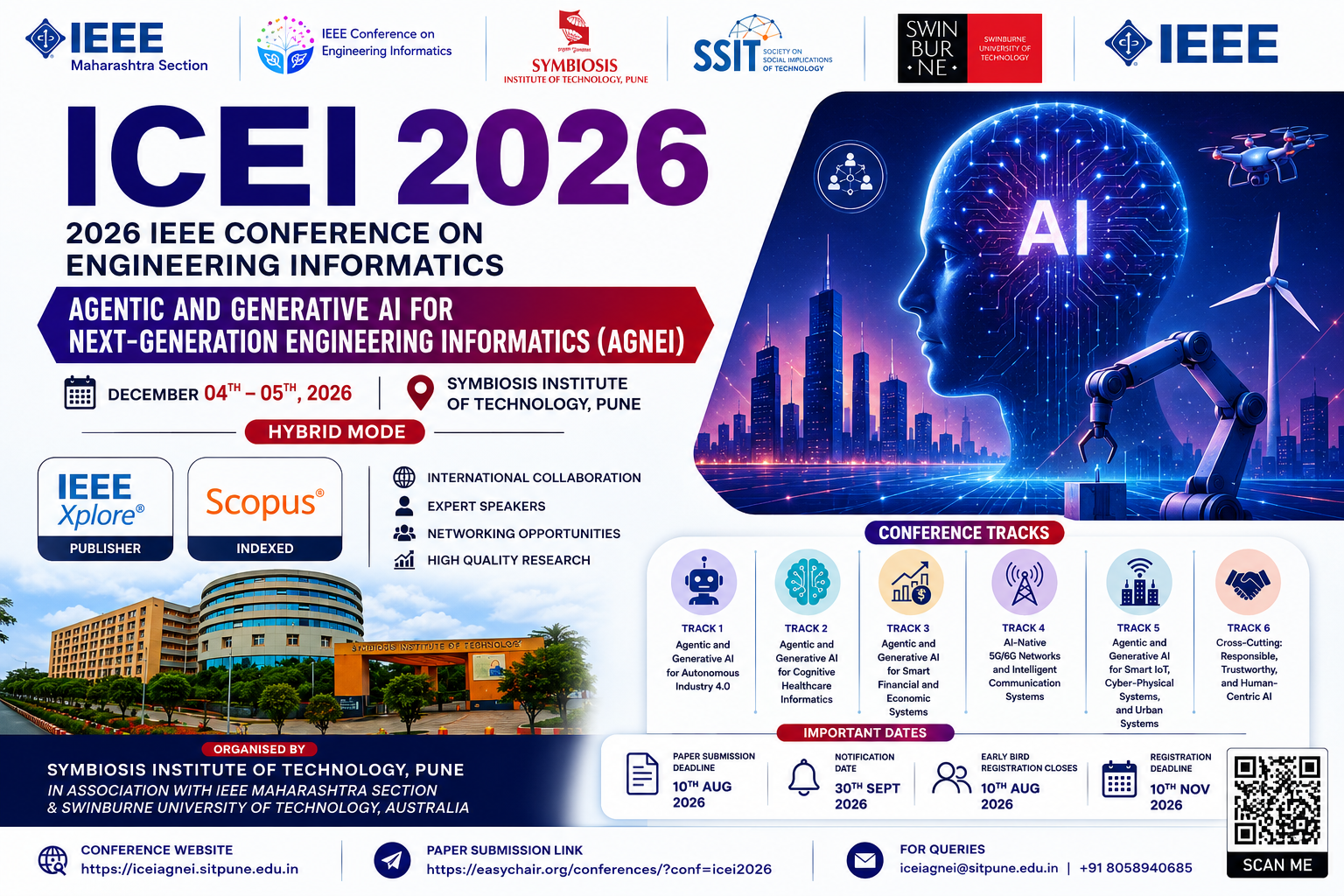 Ieee Conference Program IEEE ICEI 2026: One of the Most Promising AI Conferences of the Year ...